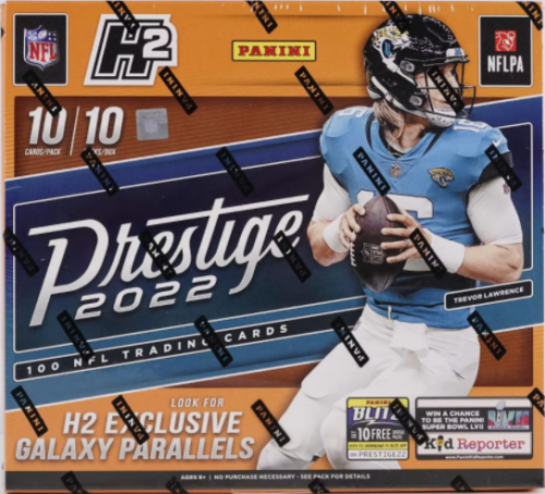 2021 Panini Prestige Hobby H2 Football Box