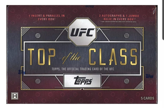 2016 Topps UFC Top Of The Class Hobby Box